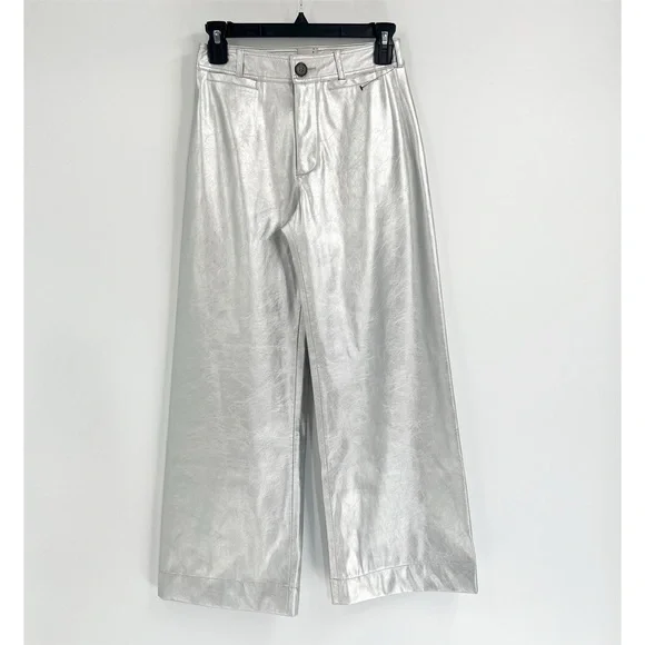 Maeve The Colette Metallic Crop Pant
Size 23 NEW! - Picture 3 of 6